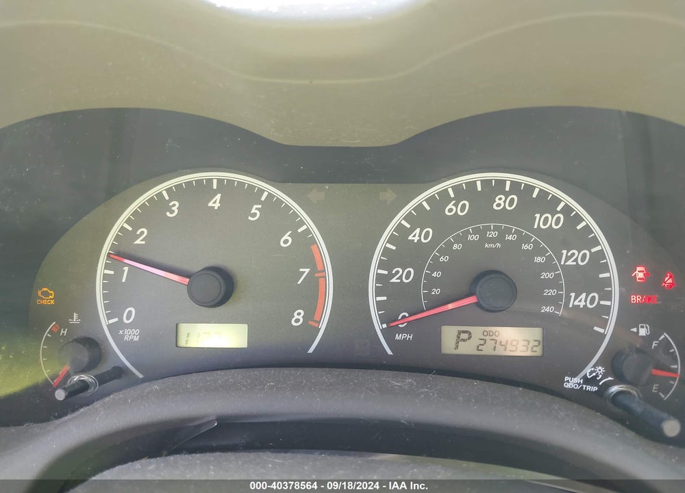 2009 TOYOTA COROLLA LE VIN: 1NXBU40E79Z043705
