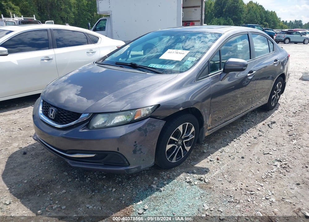 2014 HONDA CIVIC EX VIN: 2HGFB2F89EH535247