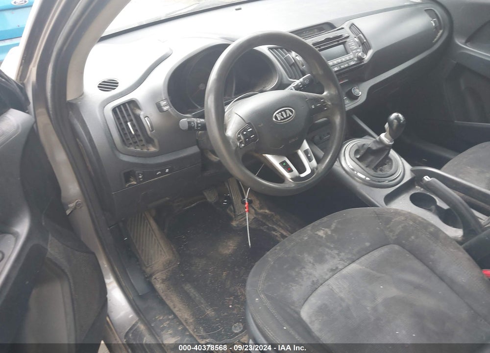 2011 KIA SPORTAGE VIN: KNDPB3A2XB7066804