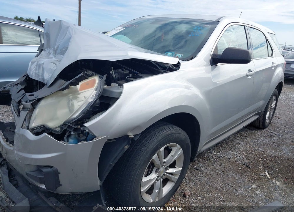 2012 CHEVROLET EQUINOX LS VIN: 2GNFLCEK6C6375018