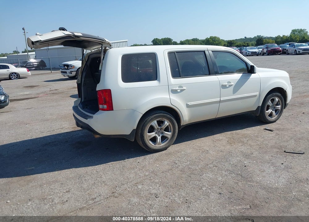 2012 HONDA PILOT EX-L VIN: 5FNYF3H62CB044177
