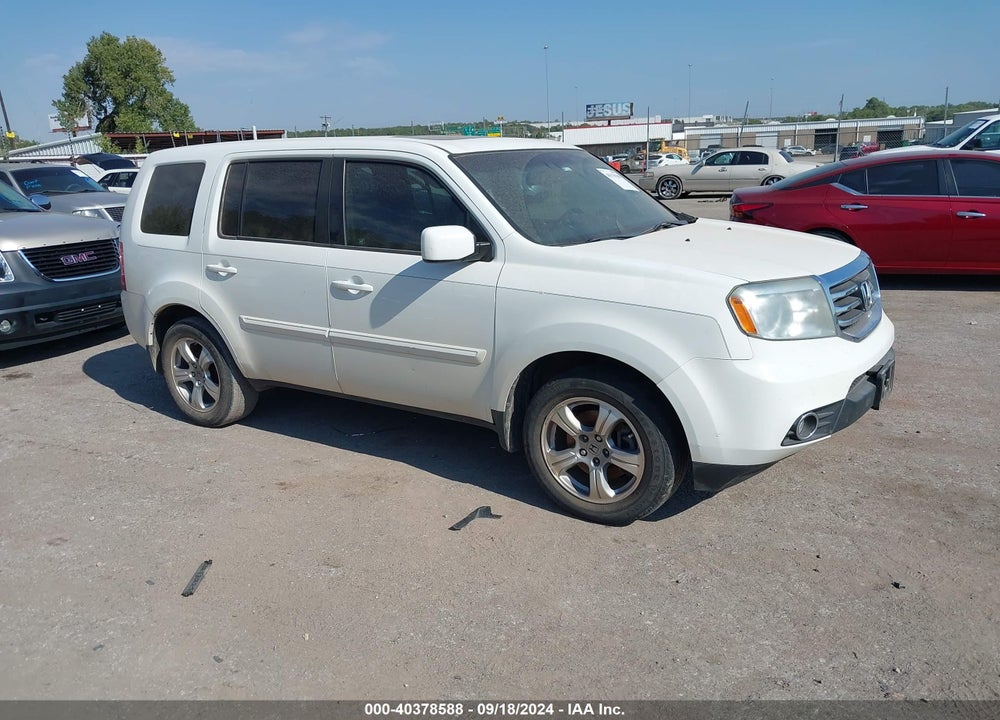 2012 HONDA PILOT EX-L VIN: 5FNYF3H62CB044177