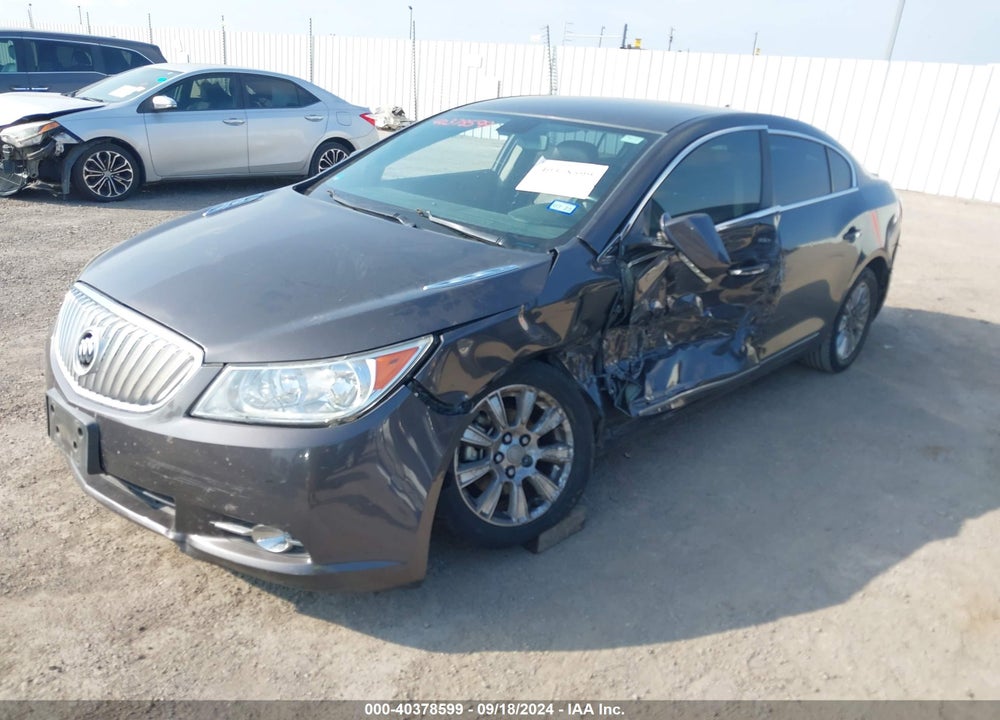 2012 BUICK LACROSSE LEATHER GROUP VIN: 1G4GC5ER3CF248931