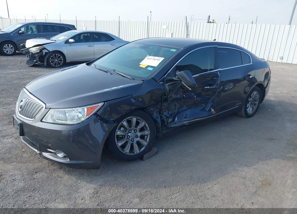 2012 BUICK LACROSSE LEATHER GROUP VIN: 1G4GC5ER3CF248931
