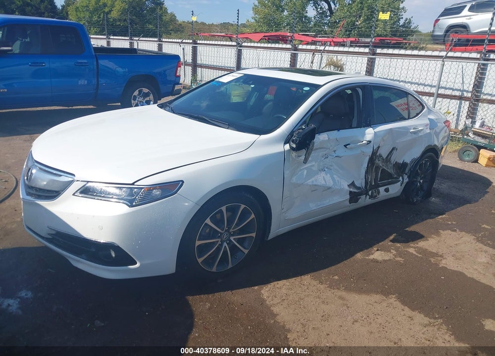 2015 ACURA TLX V6 ADVANCE VIN: 19UUB3F75FA006463