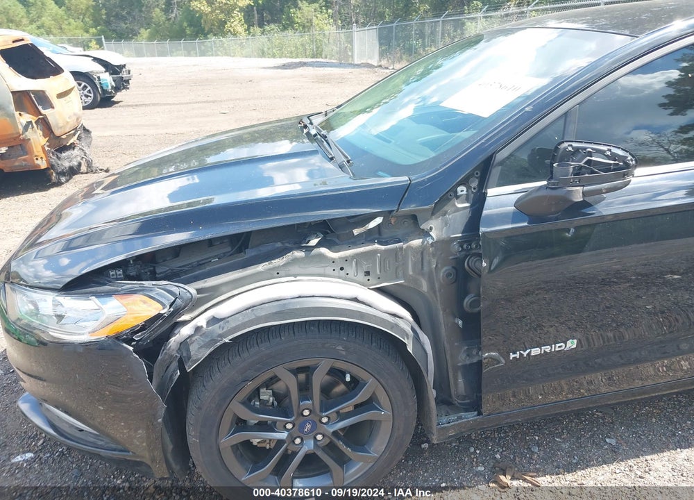 2018 FORD FUSION HYBRID SE VIN: 3FA6P0LUXJR248266