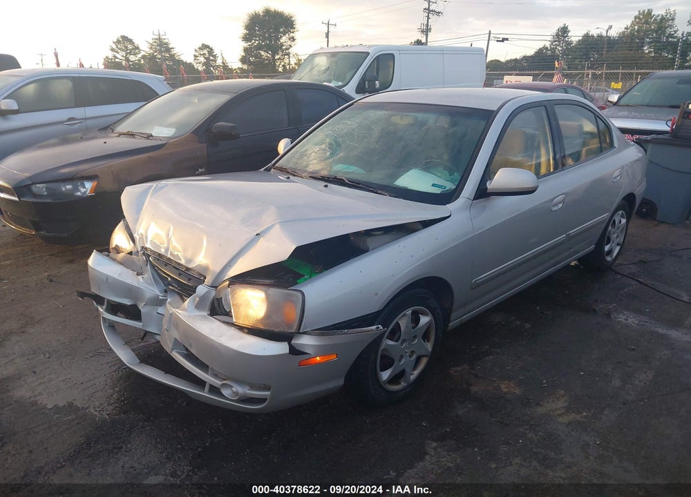 2006 HYUNDAI ELANTRA GLS/LIMITED VIN: KMHDN46D56U377330