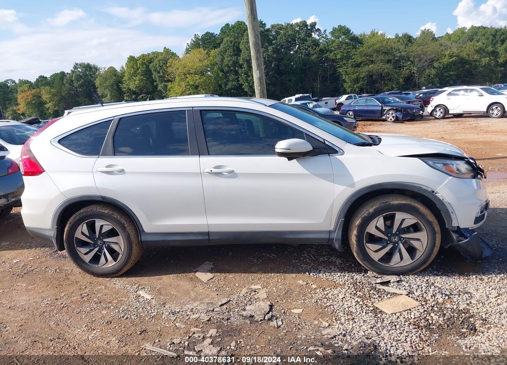 2016 HONDA CR-V TOURING VIN: 5J6RM3H94GL012977