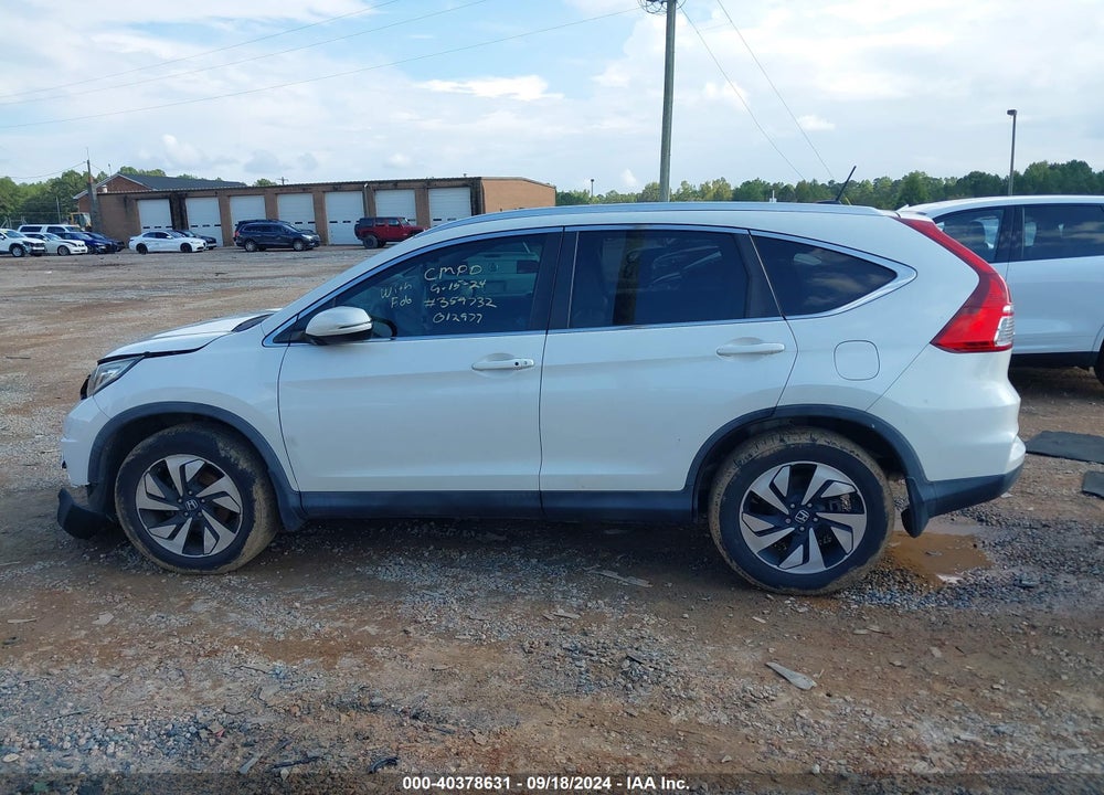 2016 HONDA CR-V TOURING VIN: 5J6RM3H94GL012977