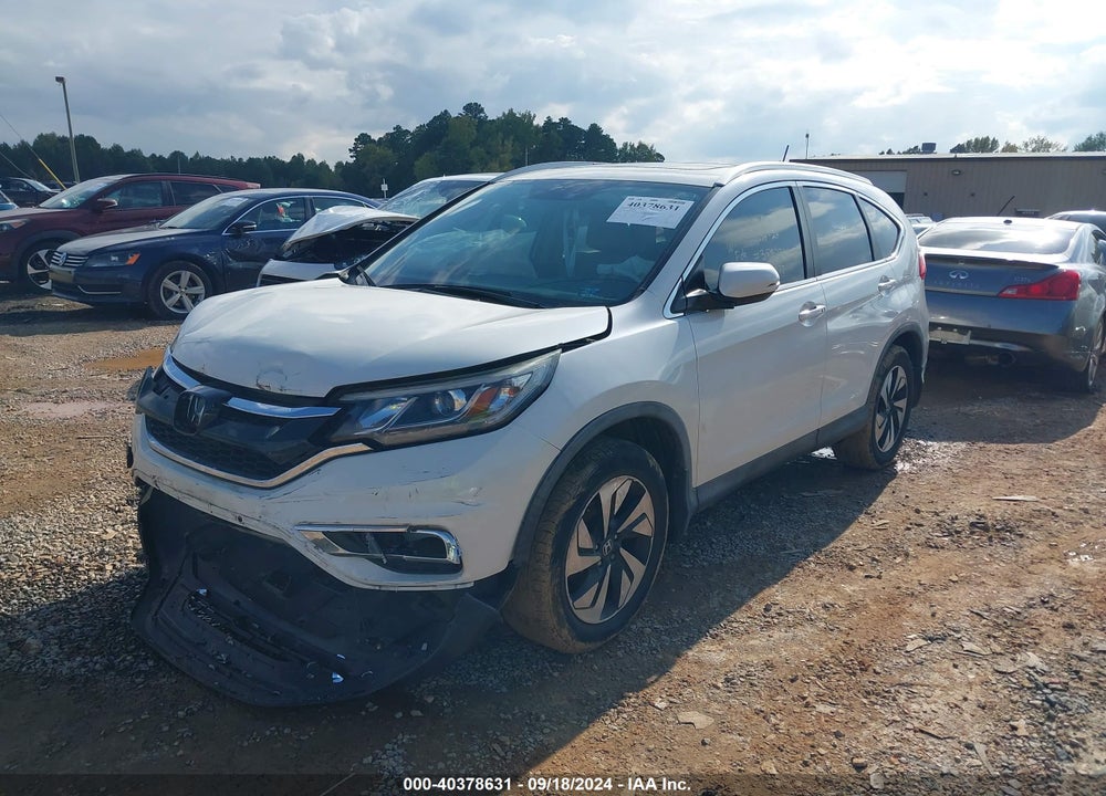 2016 HONDA CR-V TOURING VIN: 5J6RM3H94GL012977
