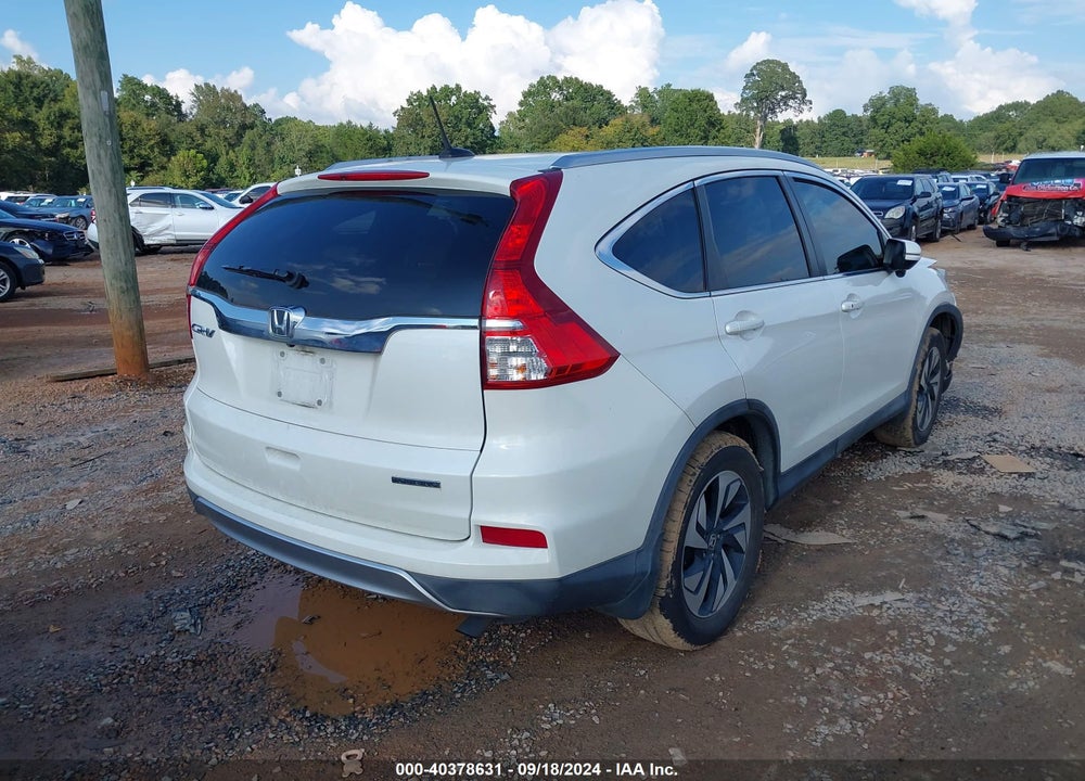 2016 HONDA CR-V TOURING VIN: 5J6RM3H94GL012977