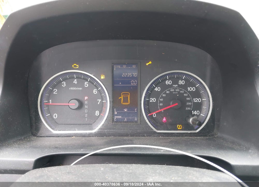 2010 HONDA CR-V LX VIN: 5J6RE4H31AL091658