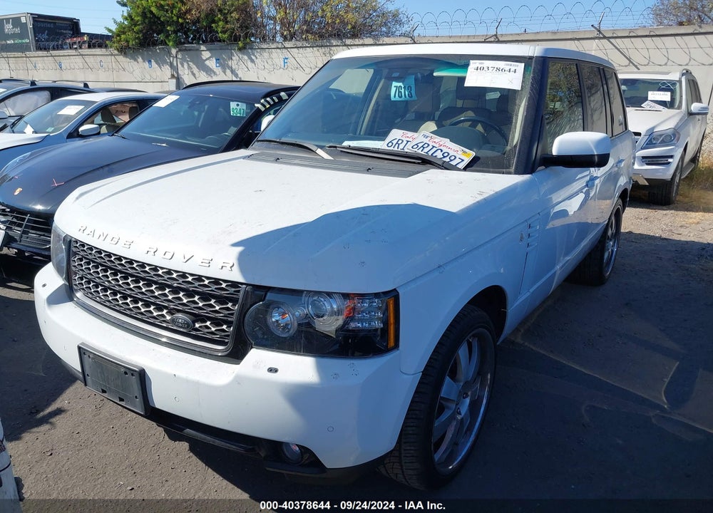 2012 LAND ROVER RANGE ROVER HSE VIN: SALME1D45CA368333