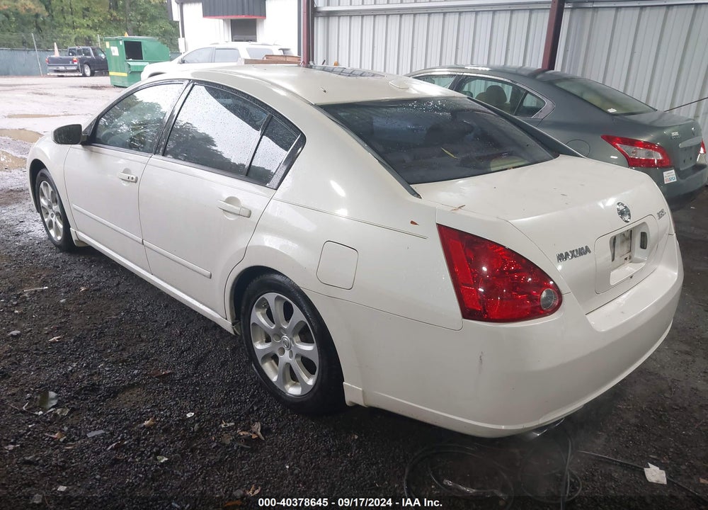 2008 NISSAN MAXIMA 3.5 SL VIN: 1N4BA41E28C829711