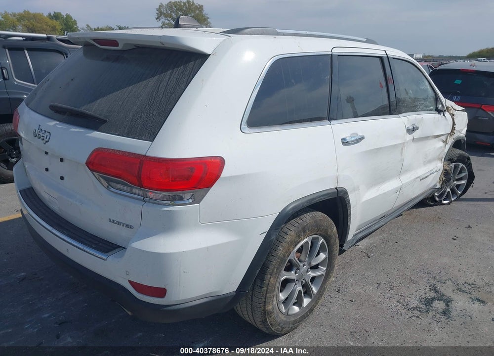 2015 JEEP GRAND CHEROKEE LIMITED VIN: 1C4RJFBG4FC812135
