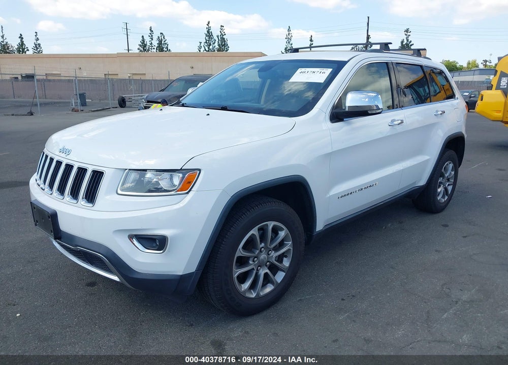 2014 JEEP GRAND CHEROKEE LIMITED VIN: 1C4RJEBG2EC519519
