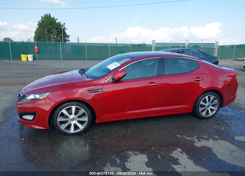 2012 KIA OPTIMA SX VIN: 5XXGR4A68CG071920