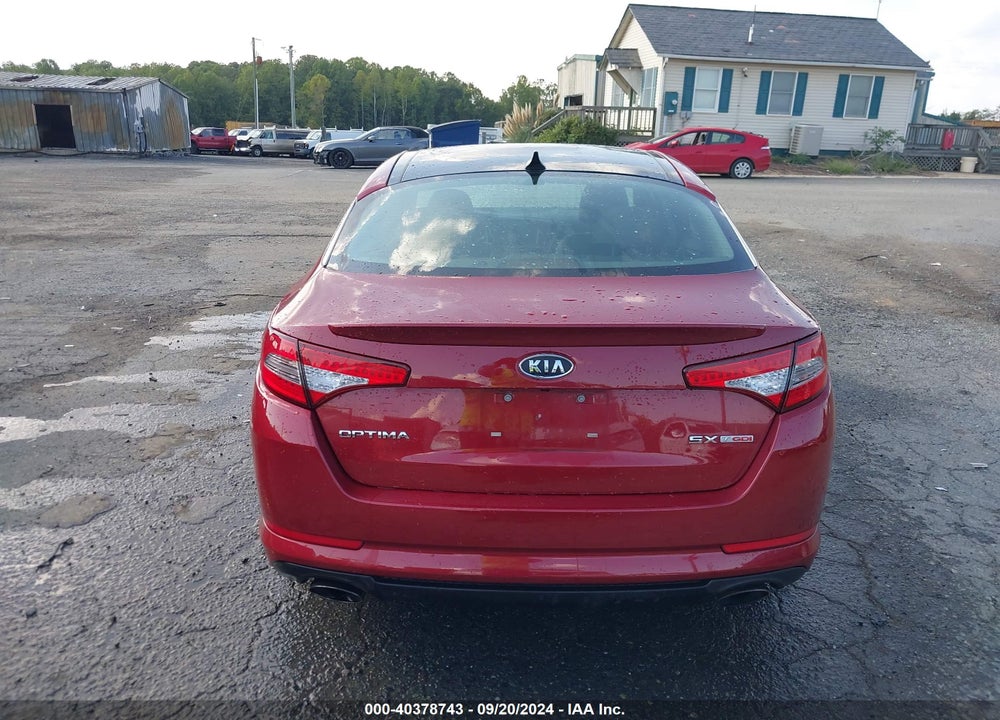 2012 KIA OPTIMA SX VIN: 5XXGR4A68CG071920