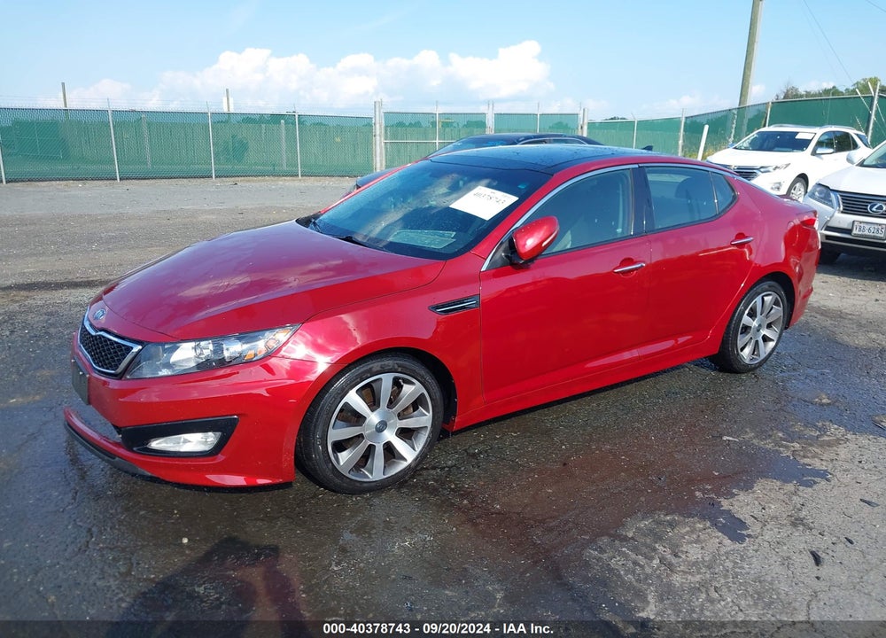 2012 KIA OPTIMA SX VIN: 5XXGR4A68CG071920