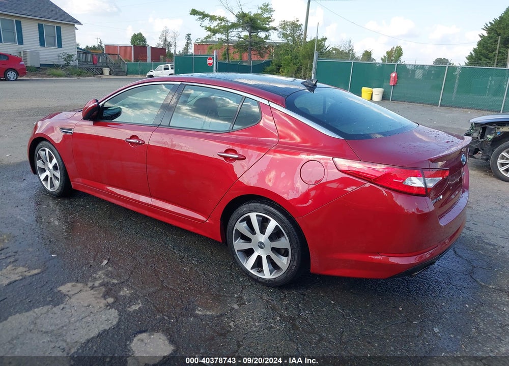 2012 KIA OPTIMA SX VIN: 5XXGR4A68CG071920