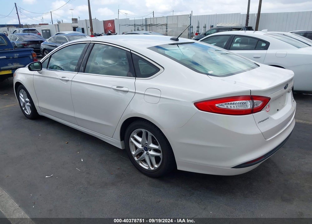 2013 FORD FUSION SE VIN: 3FA6P0HR3DR292179