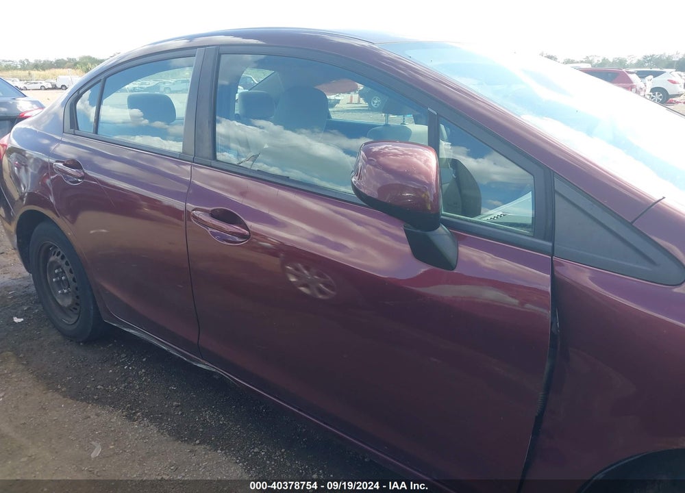 2012 HONDA CIVIC LX VIN: 19XFB2F59CE363718