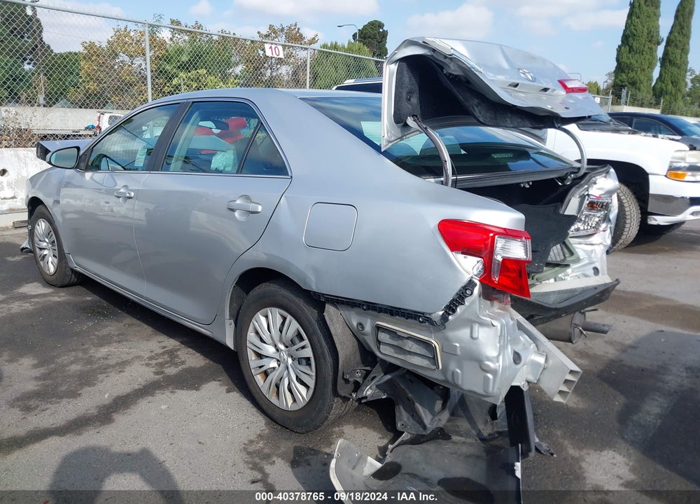 2012 TOYOTA CAMRY LE VIN: 4T4BF1FK1CR246253