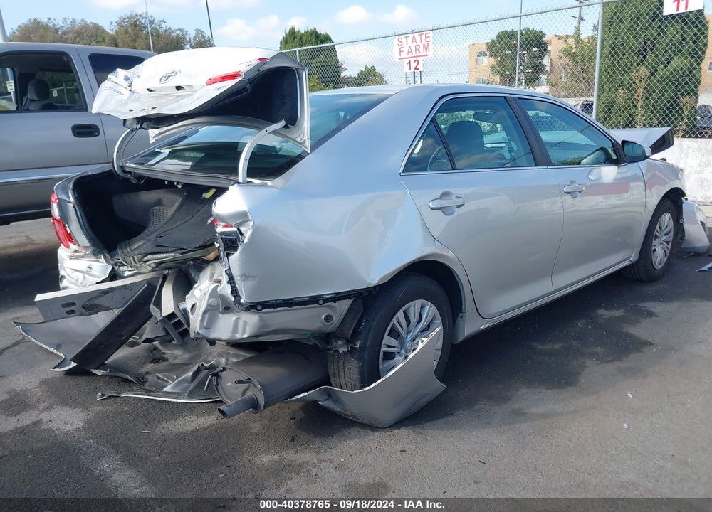 2012 TOYOTA CAMRY LE VIN: 4T4BF1FK1CR246253