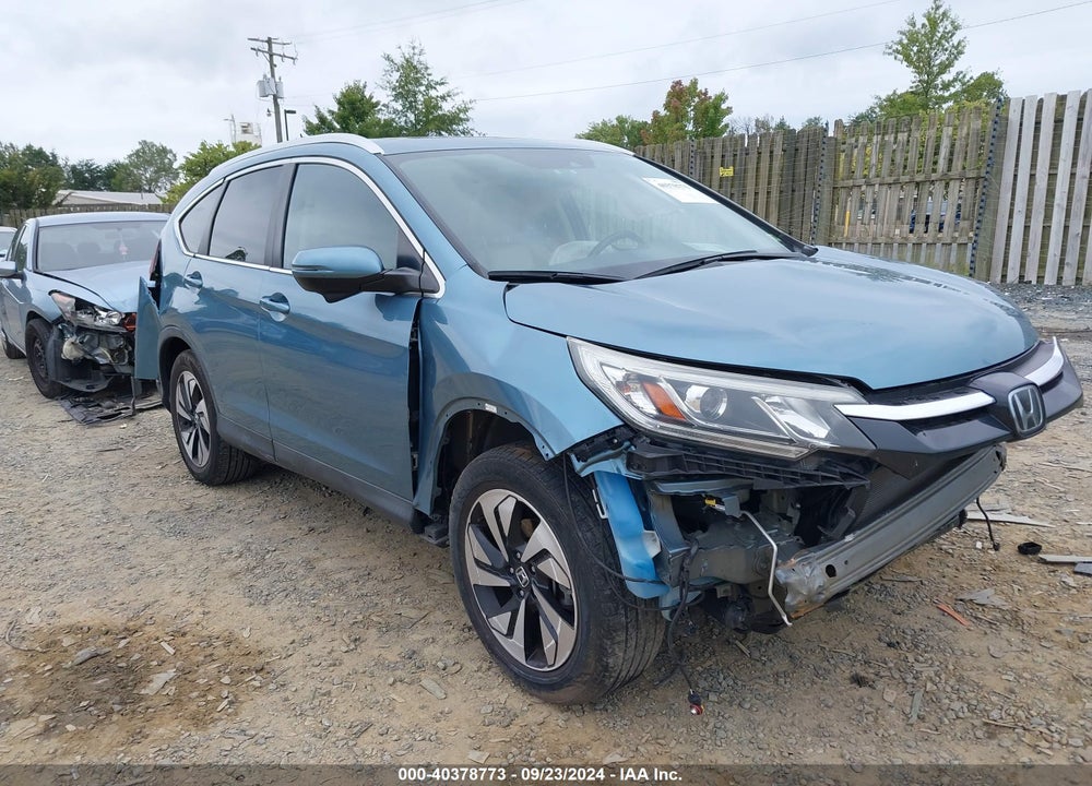 2015 HONDA CR-V TOURING VIN: 5J6RM4H91FL119988