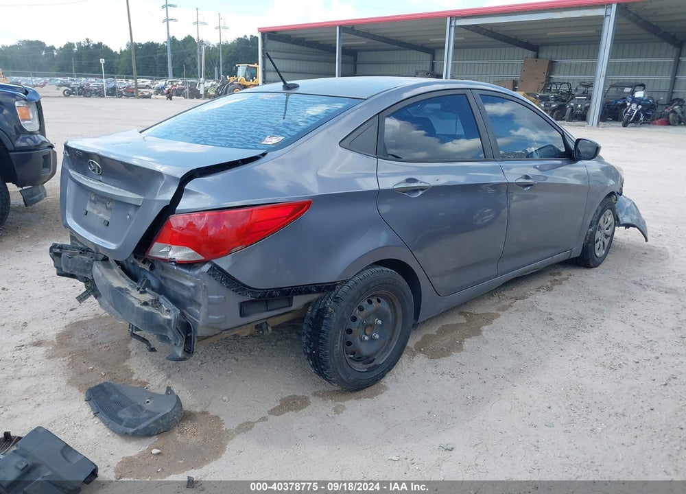 2016 HYUNDAI ACCENT SE VIN: KMHCT4AE4GU060366