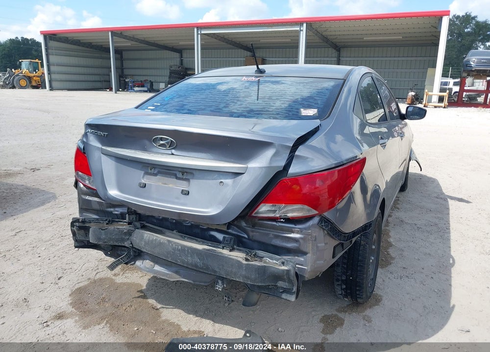 2016 HYUNDAI ACCENT SE VIN: KMHCT4AE4GU060366