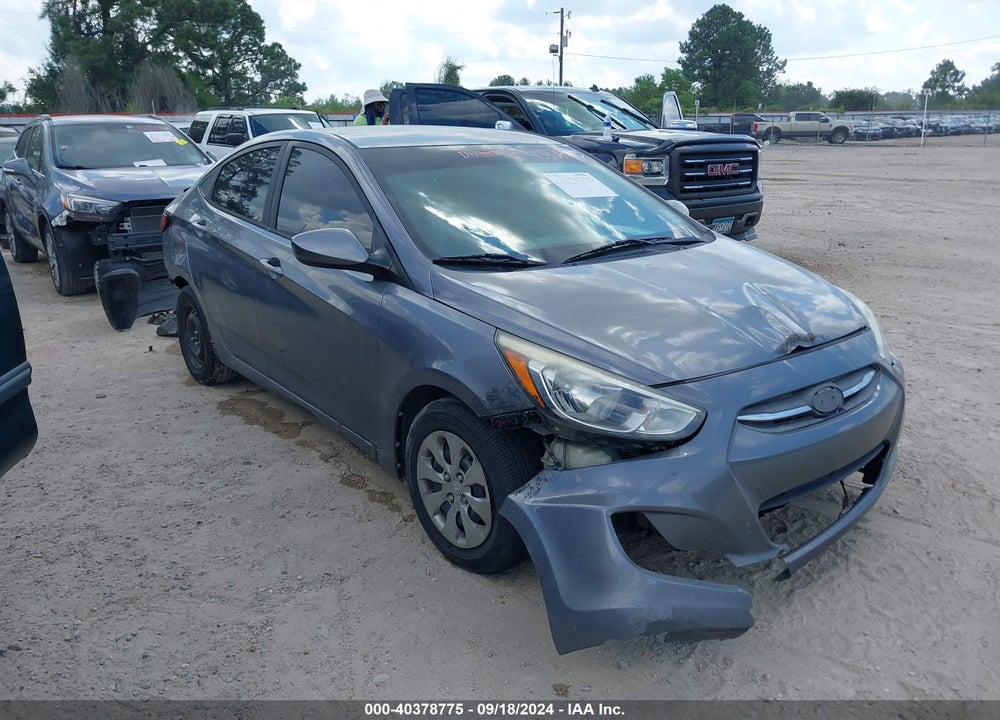 2016 HYUNDAI ACCENT SE VIN: KMHCT4AE4GU060366