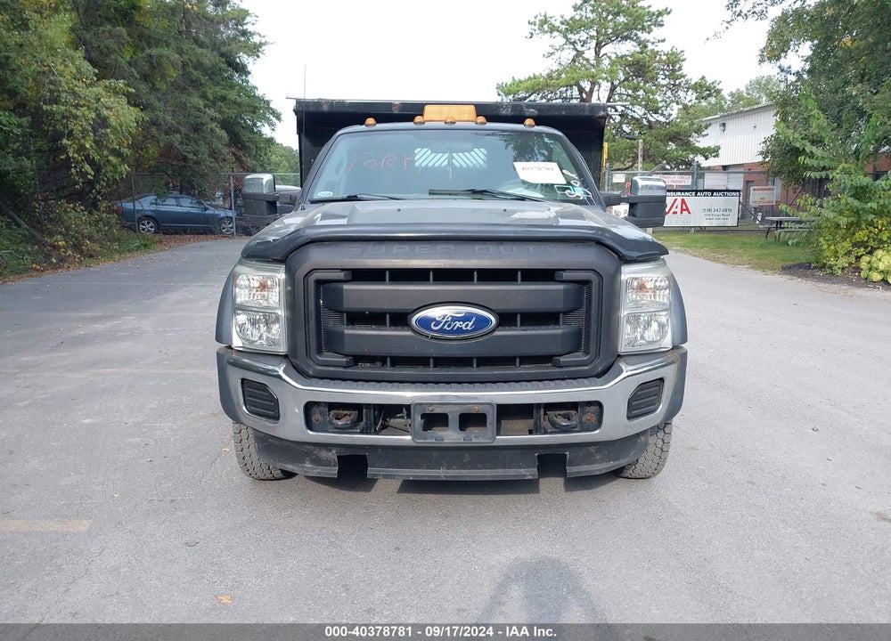2011 FORD F-550 CHASSIS XL VIN: 1FDUF5HT0BEA21797