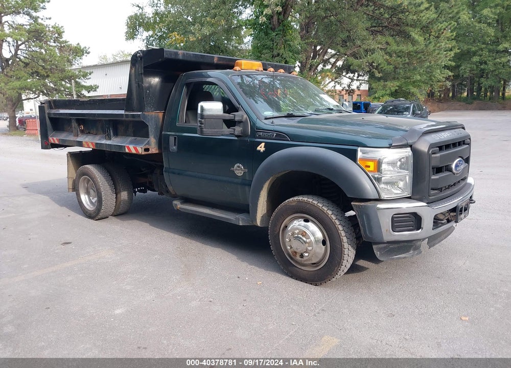 2011 FORD F-550 CHASSIS XL VIN: 1FDUF5HT0BEA21797