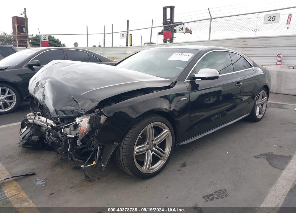 2014 AUDI S5 3.0T PREMIUM PLUS VIN: WAUCGAFR2EA036226
