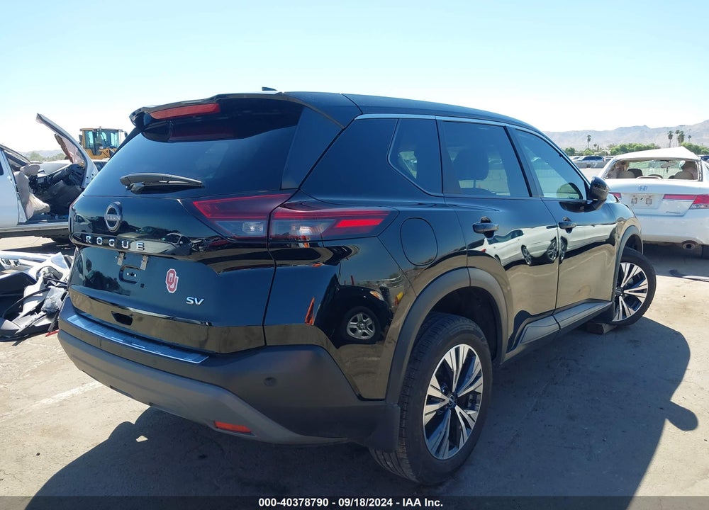 2022 NISSAN ROGUE SV FWD VIN: 5N1BT3BA8NC727783