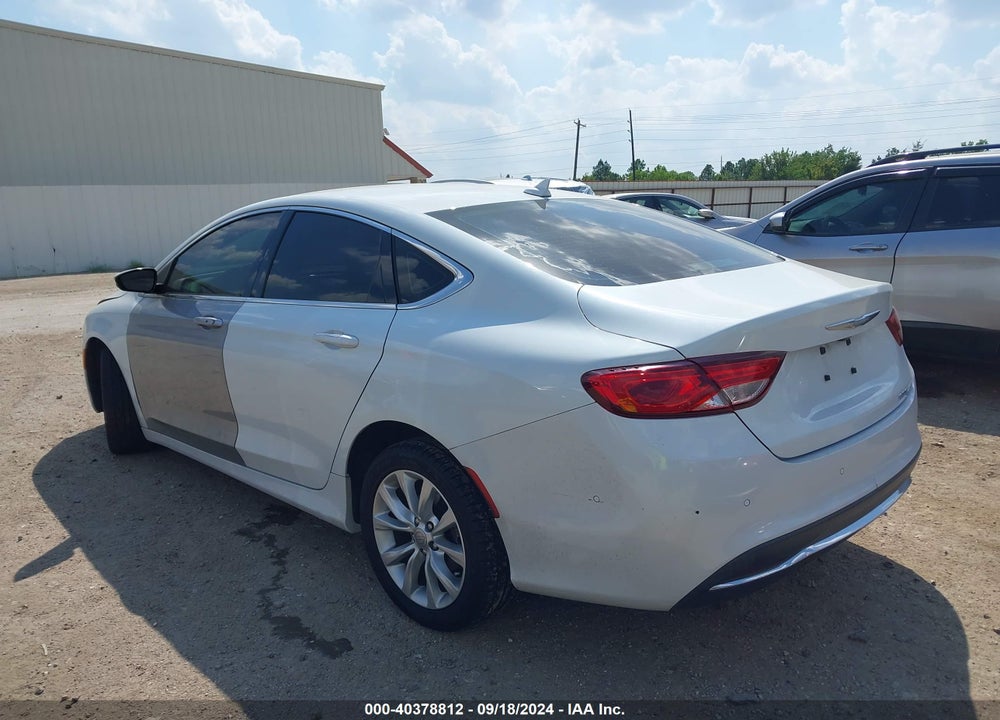 2015 CHRYSLER 200 C VIN: 1C3CCCCB4FN558632