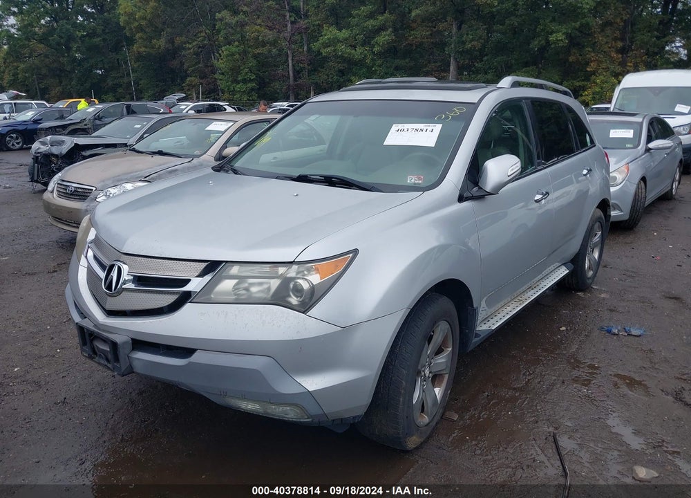 2007 ACURA MDX SPORT PACKAGE VIN: 2HNYD28867H525285