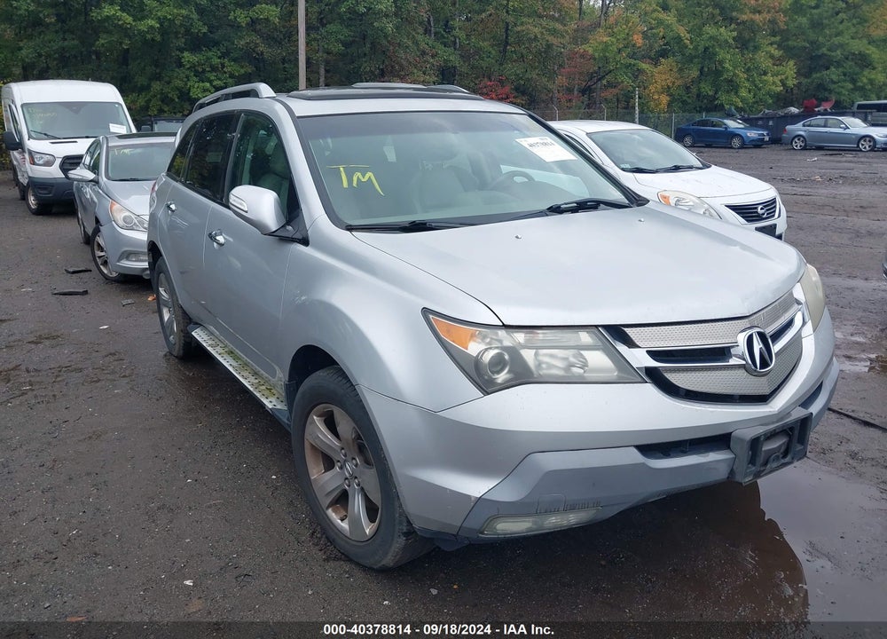 2007 ACURA MDX SPORT PACKAGE VIN: 2HNYD28867H525285