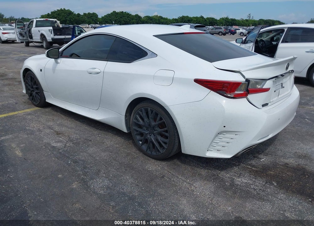 2015 LEXUS RC 350 VIN: JTHHE5BC3F5001632