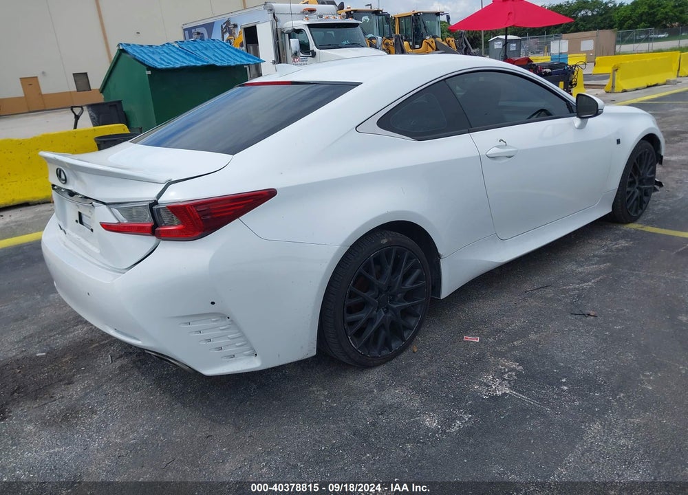 2015 LEXUS RC 350 VIN: JTHHE5BC3F5001632