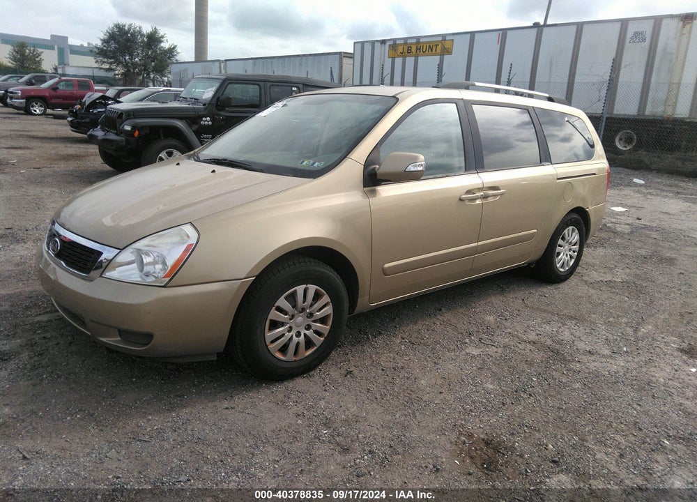 2011 KIA SEDONA LX VIN: KNDMG4C77B6410372