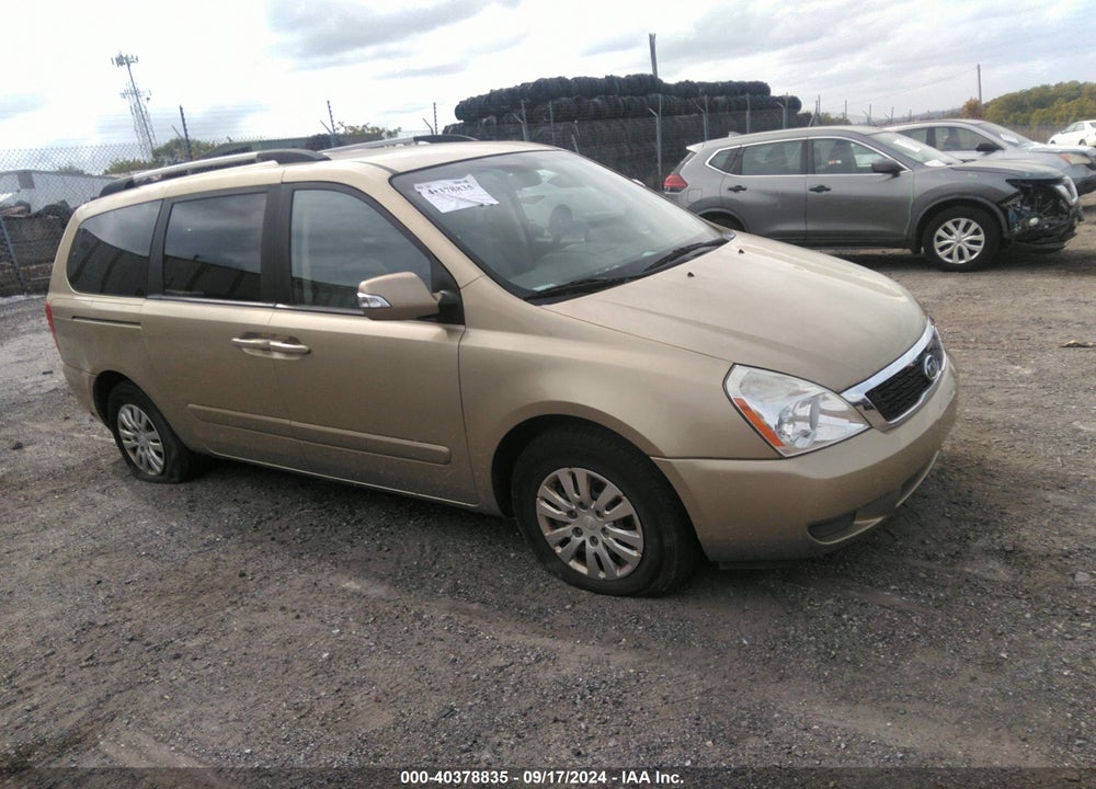 2011 KIA SEDONA LX VIN: KNDMG4C77B6410372