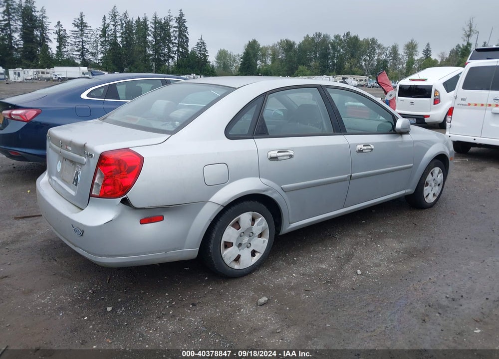 2007 SUZUKI FORENZA CONVENIENCE VIN: KL5JD56Z07K500434