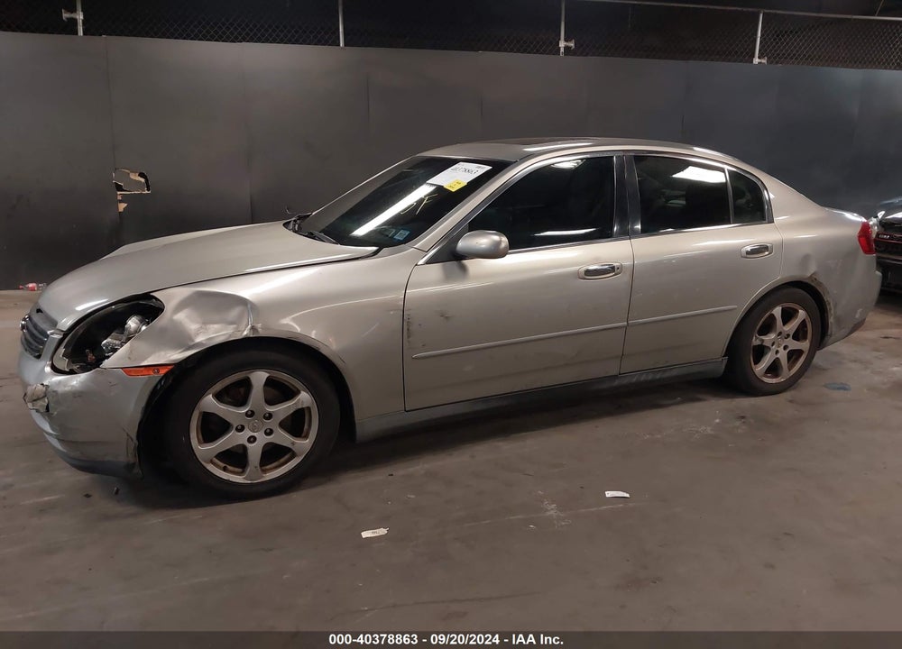 2003 INFINITI G35 LUXURY LEATHER VIN: JNKCV51E63M024417