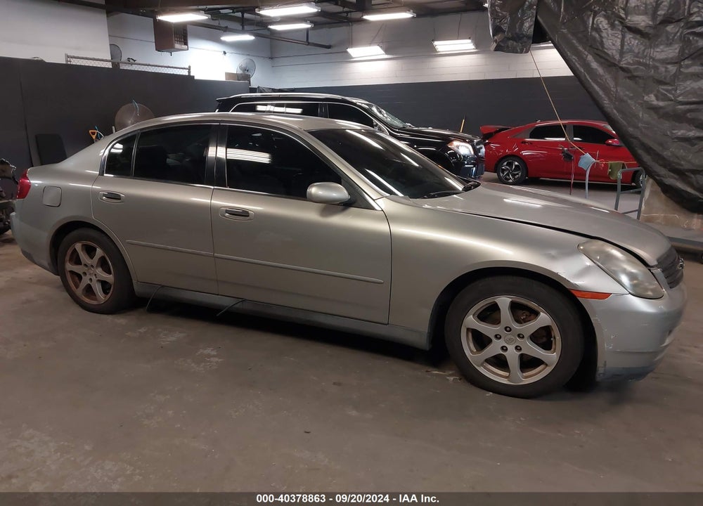 2003 INFINITI G35 LUXURY LEATHER VIN: JNKCV51E63M024417