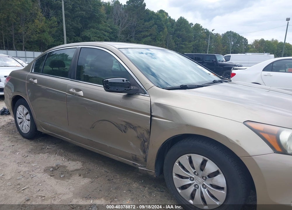 2009 HONDA ACCORD 2.4 LX VIN: 1HGCP26339A184199