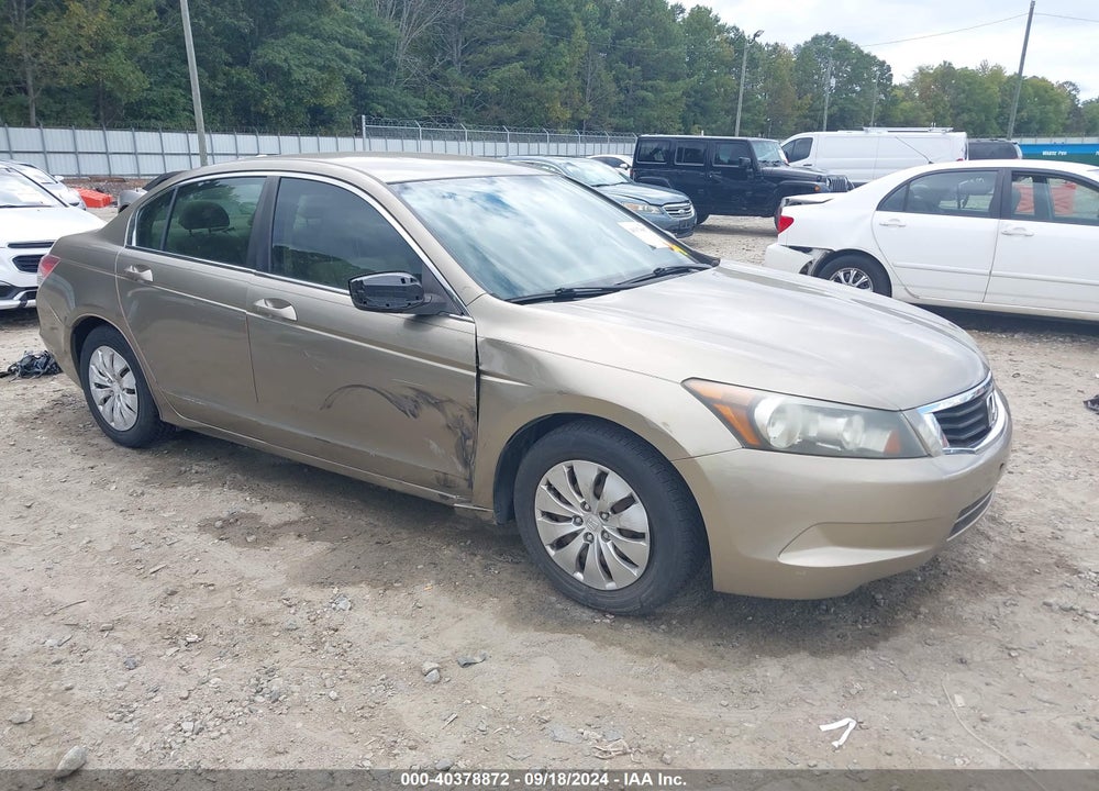 2009 HONDA ACCORD 2.4 LX VIN: 1HGCP26339A184199