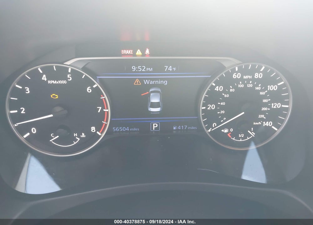 2022 NISSAN ALTIMA SV FWD VIN: 1N4BL4DV7NN318663