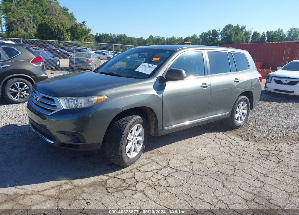 2011 TOYOTA HIGHLANDER VIN: 5TDZA3EH4BS009983